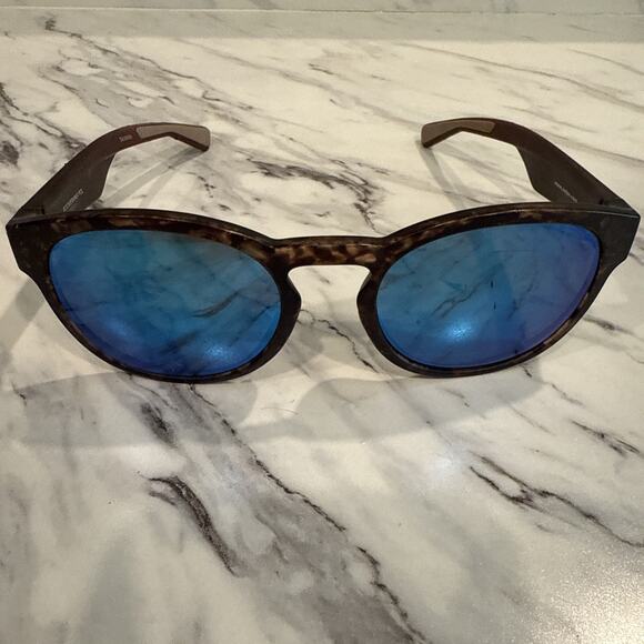 Zol Boomerang Polarized Sunglasses Tortoise Round - Picture 1 of 10